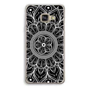 CaseCompany Roses Are Red: Samsung Galaxy A3 (2016) Transparant Hoesje