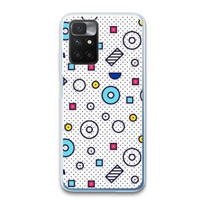 CaseCompany 8-bit N°9: Xiaomi Redmi 10 Transparant Hoesje