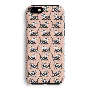 CaseCompany Zwarte poes: iPhone 8 Tough Case