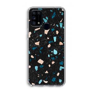 CaseCompany Terrazzo N°11: Samsung Galaxy M31 Transparant Hoesje