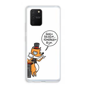 CaseCompany Geen Gezeik: Samsung Galaxy S10 Lite Transparant Hoesje