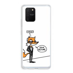 CaseCompany GSM secure: Samsung Galaxy S10 Lite Transparant Hoesje