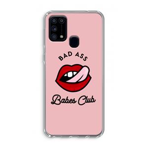 CaseCompany Badass Babes Club: Samsung Galaxy M31 Transparant Hoesje