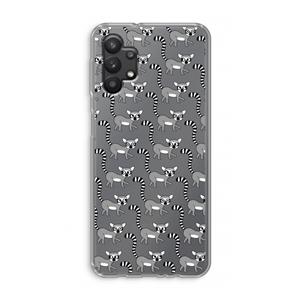 CaseCompany Makis: Samsung Galaxy A32 5G Transparant Hoesje