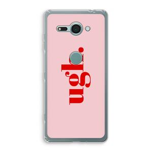 CaseCompany Ugh: Sony Xperia XZ2 Compact Transparant Hoesje