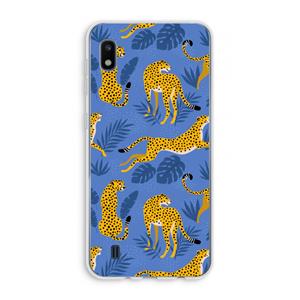 CaseCompany Luipaard: Samsung Galaxy A10 Transparant Hoesje