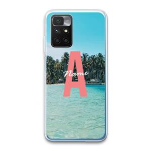 CaseCompany Pacific Dream: Xiaomi Redmi 10 Transparant Hoesje