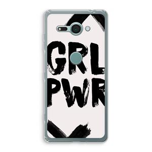 CaseCompany Girl Power #2: Sony Xperia XZ2 Compact Transparant Hoesje