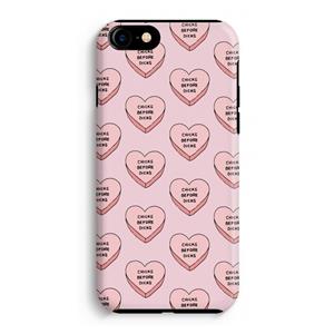 CaseCompany Chicks before dicks: iPhone 8 Tough Case