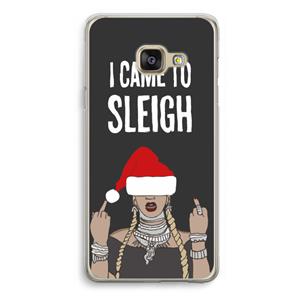 CaseCompany Came To Sleigh: Samsung Galaxy A3 (2016) Transparant Hoesje