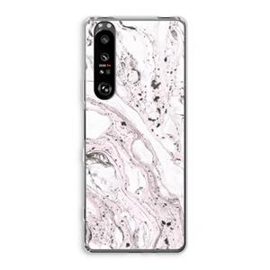 CaseCompany Mengelmoes: Sony Xperia 1 III Transparant Hoesje
