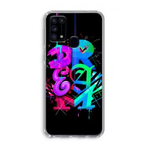 CaseCompany Dream: Samsung Galaxy M31 Transparant Hoesje