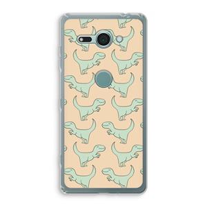 CaseCompany Dinos: Sony Xperia XZ2 Compact Transparant Hoesje