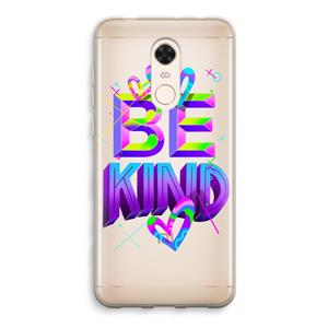 CaseCompany Be Kind: Xiaomi Redmi 5 Transparant Hoesje