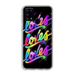 CaseCompany Loves: Samsung Galaxy M31 Transparant Hoesje