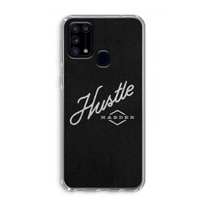 CaseCompany Hustle: Samsung Galaxy M31 Transparant Hoesje