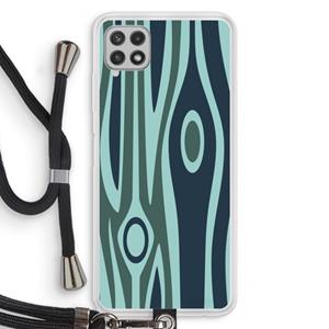 CaseCompany Bast B: Samsung Galaxy A22 4G Transparant Hoesje met koord