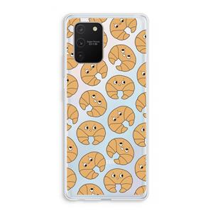 CaseCompany Croissant: Samsung Galaxy S10 Lite Transparant Hoesje