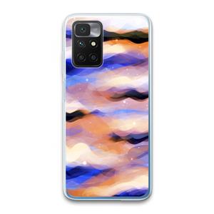 CaseCompany Donkere Wolken: Xiaomi Redmi 10 Transparant Hoesje