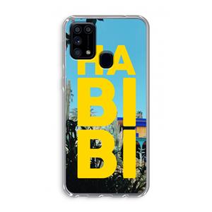 CaseCompany Habibi Majorelle : Samsung Galaxy M31 Transparant Hoesje