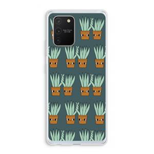 CaseCompany Sansevieria: Samsung Galaxy S10 Lite Transparant Hoesje