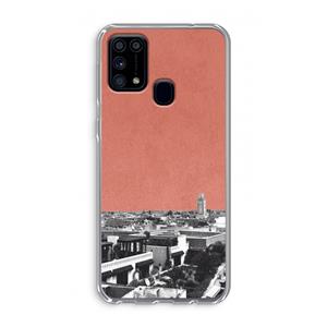 CaseCompany Marrakech Skyline : Samsung Galaxy M31 Transparant Hoesje