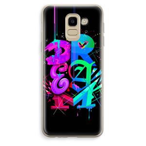 CaseCompany Dream: Samsung Galaxy J6 (2018) Transparant Hoesje