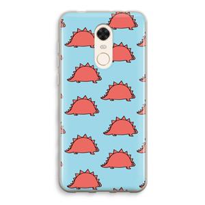 CaseCompany Dinosawrr: Xiaomi Redmi 5 Transparant Hoesje