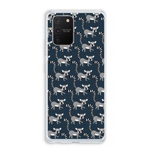 CaseCompany Makis: Samsung Galaxy S10 Lite Transparant Hoesje
