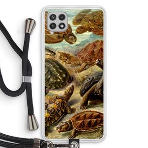 CaseCompany Haeckel Chelonia: Samsung Galaxy A22 4G Transparant Hoesje met koord