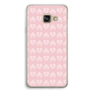 CaseCompany Ass 'n Titties: Samsung Galaxy A3 (2016) Transparant Hoesje