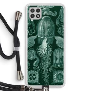 CaseCompany Haeckel Cubomedusae: Samsung Galaxy A22 4G Transparant Hoesje met koord