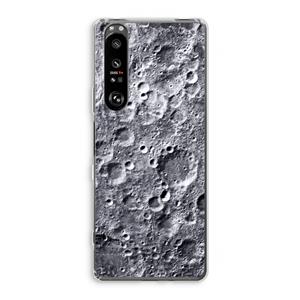 CaseCompany Maanlandschap: Sony Xperia 1 III Transparant Hoesje