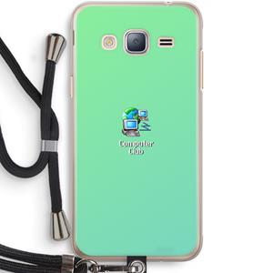 CaseCompany Win98: Samsung Galaxy J3 (2016) Transparant Hoesje met koord