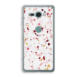 CaseCompany Terrazzo N°9: Sony Xperia XZ2 Compact Transparant Hoesje