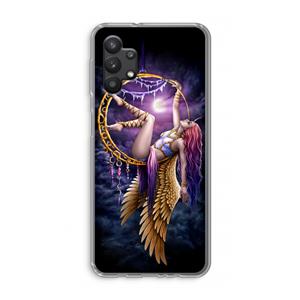 CaseCompany Aerial Angel: Samsung Galaxy A32 5G Transparant Hoesje