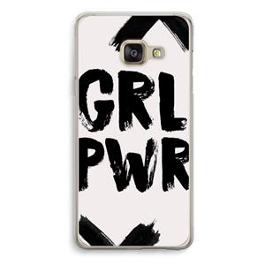 CaseCompany Girl Power #2: Samsung Galaxy A3 (2016) Transparant Hoesje