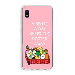 CaseCompany Bento a day: Samsung Galaxy A10 Transparant Hoesje