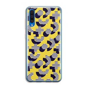 CaseCompany 8-bit N°3: Samsung Galaxy A50 Transparant Hoesje