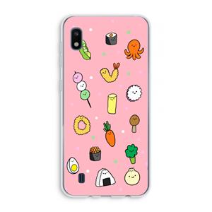 CaseCompany Happy bento friends: Samsung Galaxy A10 Transparant Hoesje