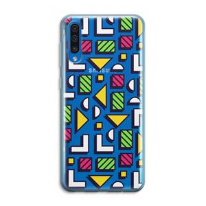 CaseCompany 8-bit N°4: Samsung Galaxy A50 Transparant Hoesje