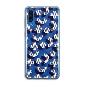CaseCompany 8-bit N°5: Samsung Galaxy A50 Transparant Hoesje