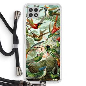 CaseCompany Haeckel Trochilidae: Samsung Galaxy A22 4G Transparant Hoesje met koord