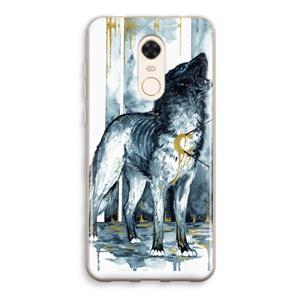 CaseCompany Bleeding Soul: Xiaomi Redmi 5 Transparant Hoesje