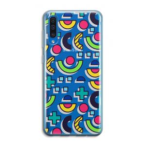 CaseCompany 8-bit N°6: Samsung Galaxy A50 Transparant Hoesje