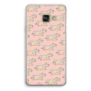 CaseCompany Ponys: Samsung Galaxy A3 (2016) Transparant Hoesje