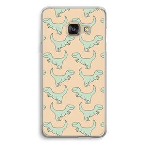 CaseCompany Dinos: Samsung Galaxy A3 (2016) Transparant Hoesje
