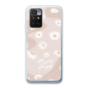 CaseCompany Daydreaming becomes reality: Xiaomi Redmi 10 Transparant Hoesje