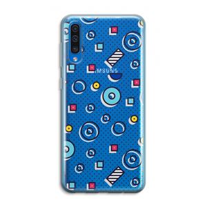 CaseCompany 8-bit N°9: Samsung Galaxy A50 Transparant Hoesje