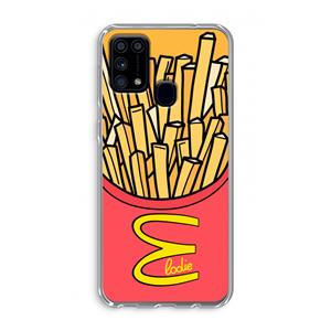 CaseCompany McElodie: Samsung Galaxy M31 Transparant Hoesje